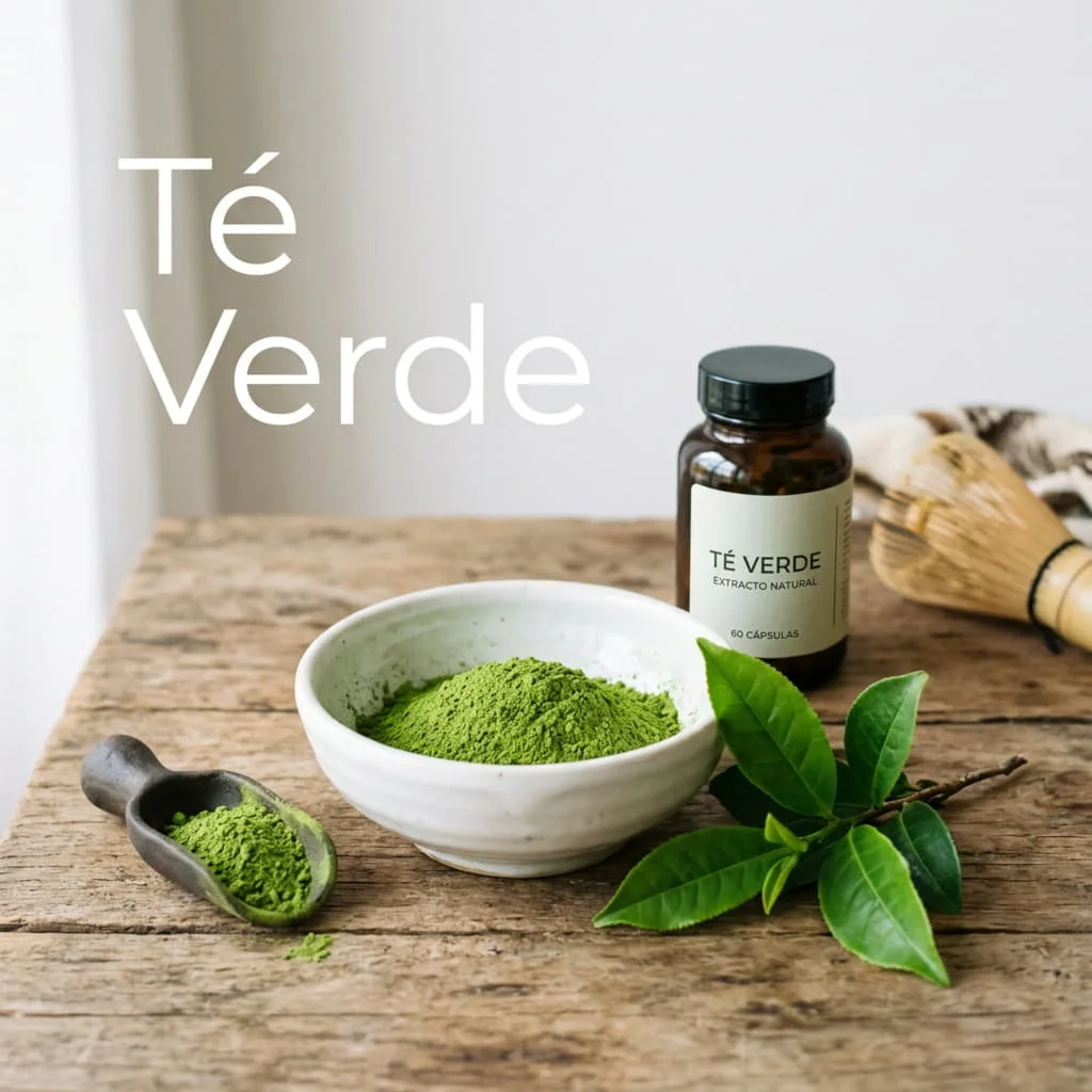 Té verde, ingrediente habitual en suplementos para el control de peso