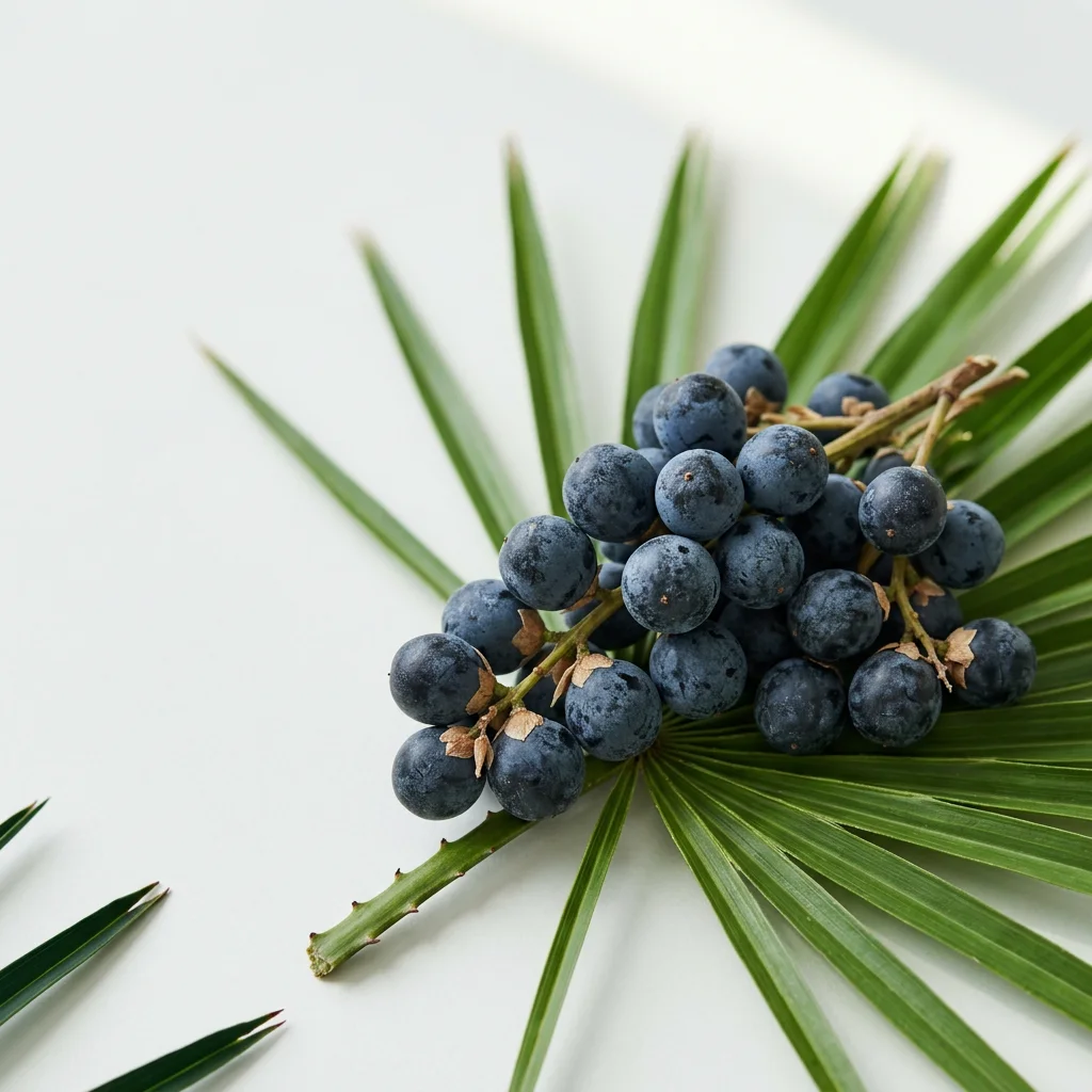 Bayas de palma enana americana (saw palmetto)