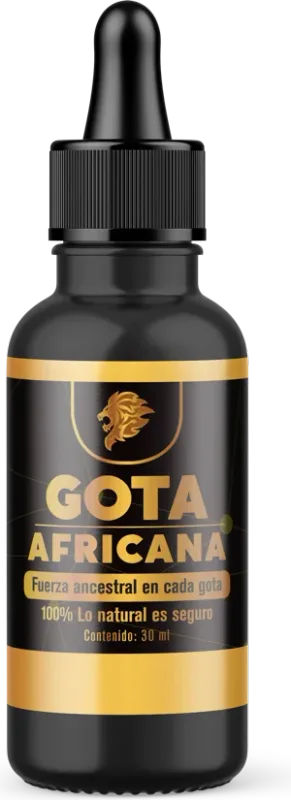 Envase de Gota Africana, gotas